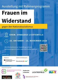 Ausstellung Frauen im Widerstand gegen den Nationalsozialismus