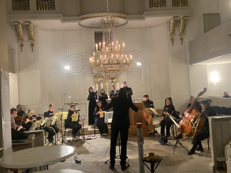 Lucas Pohle, die "Himlische Cantorey" und das Barockorchester "La Banda"