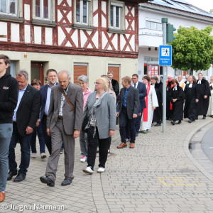 Feierlicher Einzug