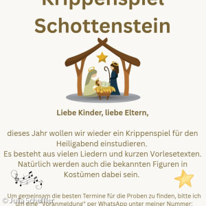 Krippenspiel Schottenstein